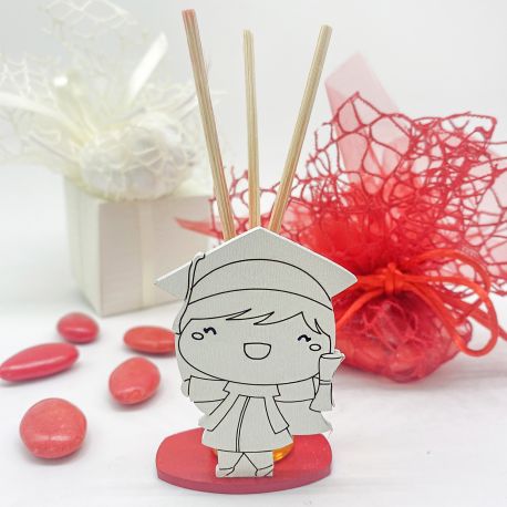 BOMBONIERA ECONOMICA MINI PROFUMATORE PER LAUREATE: UN REGALO SPECIALE