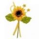 FIORE FINTO GIRASOLE CON RAMO-IDEA DECORAZIONE