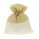 SACCHETTO PER CONFETTI BIANCO E BEIGE: PER WEDDING/MATRIMONIO/ANNIVERSARI