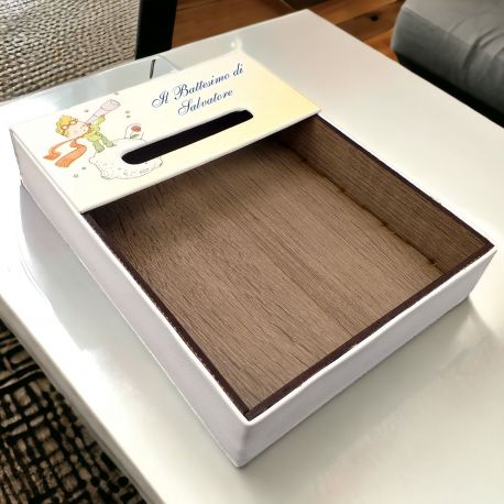  BOMBONIERA COMUNIONE: SVUOTATASCHE PORTACELLULARE PERSONALIZZABILE CON IL PICCOLO PRINCIPE - UN REGALO UNICO