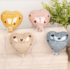 LAMPADA LED PALLONCINO COLORATI "CHI SOGNA IMPARA A VOLARE" BOMBONIERE PRIMA COMUNIONE