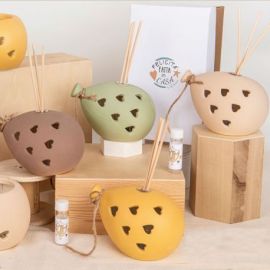 PALLONCINO DIFFUSORE DI ESSENZA CON LAMPADA LED BOMBONIERE ORIGINALI