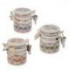 BARATTOLI CUCINA IN PORCELLANA FANTASIE ASSORTITE, BOMBONIERE UTILI