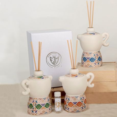 PROFUMATORE A MOKA PORCELLANA 11CM, BOMBONIERE ORIGINALI