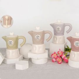 ZUCCHERIERA A FORMA DI CAFFETTIERA CON FRASI: BOMBONIERE UTILI E ORIGINALI