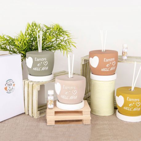 PROFUMATORE AMBIENTE "L'AMORE È NELL'ARIA" BOMBONIERE PER CERIMONIA