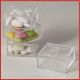 SCATOLA PLEX 6X6X3 TRASPARENTE PORTACONFETTI BOMBONIERE FAI DA TE PREZZI ONLINE PLEXIGLASS ECONOMICHE
