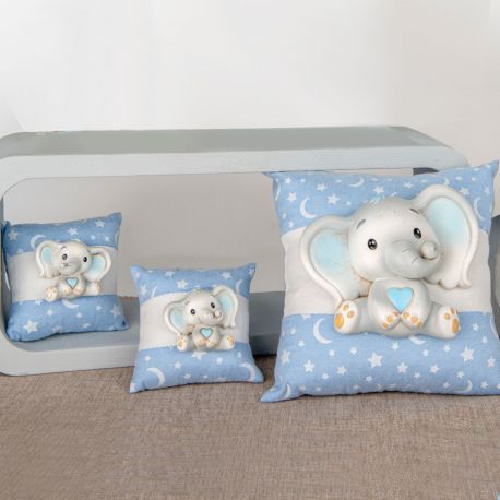 CUSCINO LINEA NEVE: ELEFANTE, DUMBO, BABAR E TANTO ALTRO!