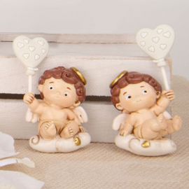 MAGNETE ANGIOLETTO-BOMBONIERA NASCITA