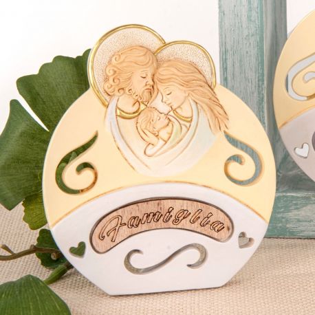 BOMBONIERA ICONA SACRA FAMIGLIA: SIMBOLI, TENEREZZA E AMORE!