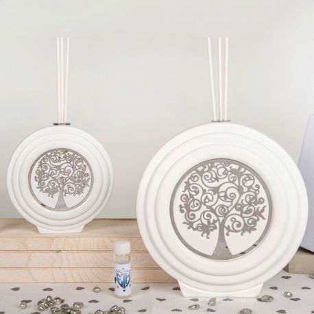 BOMBONIERA UTILE DIFFUSORE ALBERO DELLA VITA SPECCHIATO