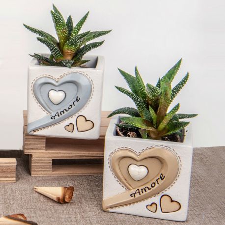 VASO PORTA PIANTE AMORE: REGALA UN RICORDO ROMANTICO