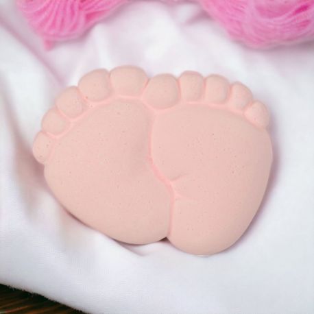 GESSETTO PIEDINI ROSA PER NASCITE, BATTESIMI & GENDER REVEAL