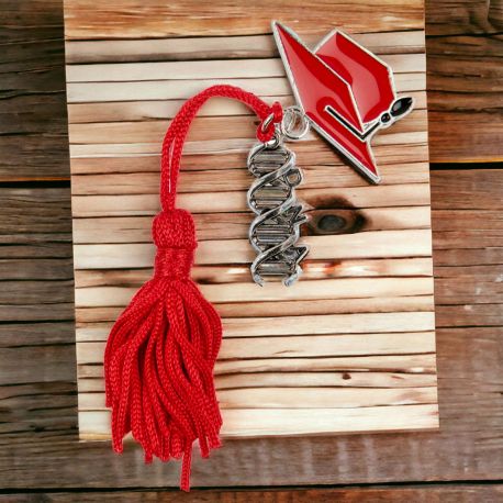 CIONDOLO CON DNA E TOCCO,NAPPINA ROSSA PER LAUREA IN BIOLOGIA BOMBONIERA, CONFETTATA