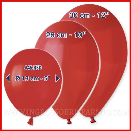 PALLONCINI ROSSI PER FESTE IN LATTICE ARIA O ELIO FESTE DI LAUREA SAN VALENTINO MATRIMONIO COMPOSIZIONI LOW COST