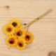 DECORAZIONE: FIORE FINTO GIRASOLE