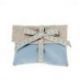 SACCHETTI PORTA CONFETTI CELESTE BEIGE PER NASCITA BIMBO
