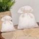 SACCHETTI PORTACONFETTI JUTA BIANCO- IDEALI PER CONFETTATA!