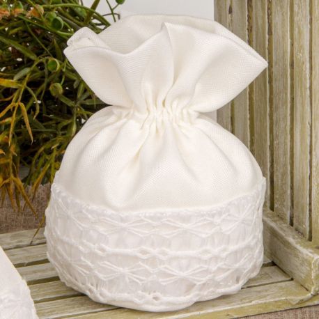 SACCHETTO PER CONFETTI ELEGANTE : SEMPLICITA' E RAFFINATEZZA IN UN SOLO DETTAGLIO