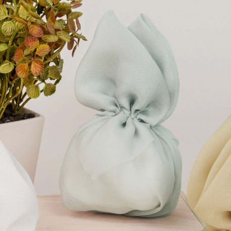 SACCHETTINO PORTACONFETTI SALVIA: RAFFINATO ED ELEGANTE