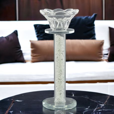 CANDELIERE TONDO BRILLANTINI: REGALA UN DESIGN MODERNO E ORIGINALE!