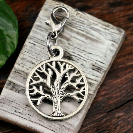 CIONDOLO ARGENTO CON ALBERO DELLA VITA