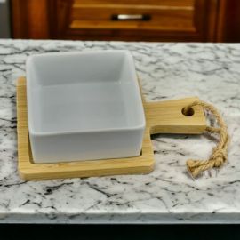 CIOTOLINA BIANCA QUATRATA -PEGALA UNA BUOMBONIERA UTILE AI TUOI INVITATI