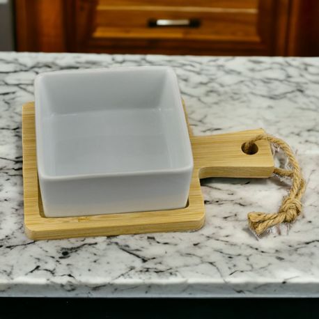 CIOTOLINA BIANCA QUATRATA -PEGALA UNA BUOMBONIERA UTILE AI TUOI INVITATI