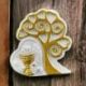 MAGNETE PRIMA COMUNIONE A FORMA DI ALBERO DELLA VITA: REGALA ICONE SACRE!