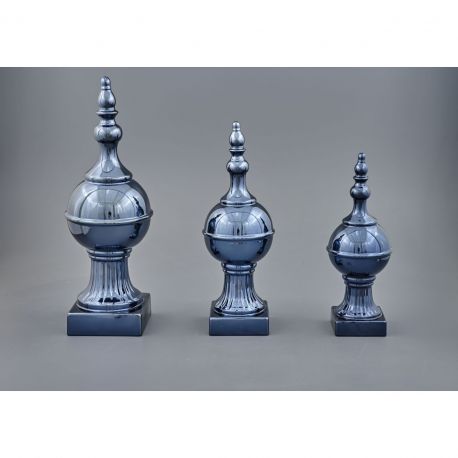 STATUETTA IN CERAMICA BLU: IDEE REGALO PER TESTIMONI