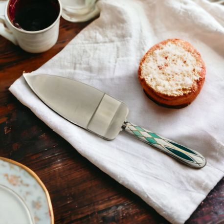 PALETTA PER TORTA ELEGANTE E RAFFINATA CON MANICO IN CERAMICA