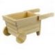 CARRETTINO IN LEGNO CON DUE RUOTE, DECORAZIONI EVENTI