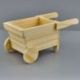 CARRETTINO IN LEGNO CON DUE RUOTE, DECORAZIONI EVENTI