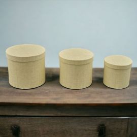 SCATOLE BIANCHE A CILINDRO CONFEZIONAMENTO, 3 MODELLI