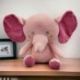 PELUCHE ELEFANTINO ROSA: REGALO PER NASCITA E BATTESIMO