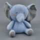PELUCHE ELEFANTINO CELESTE IDEA REGALO NASCITA BIMBO