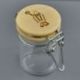 VASETTO CHIUSURA ERMETICO CON INCISIONE SIMBOLI SACRI SANTA CRESIMA