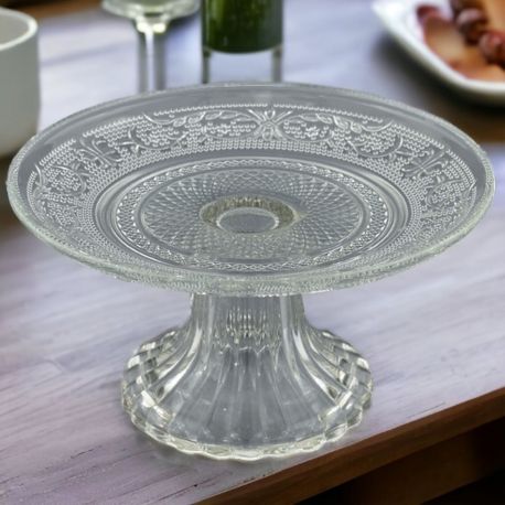 ALZATA IN VETRO TRANSPARENTE - 3 DIMENSIONI