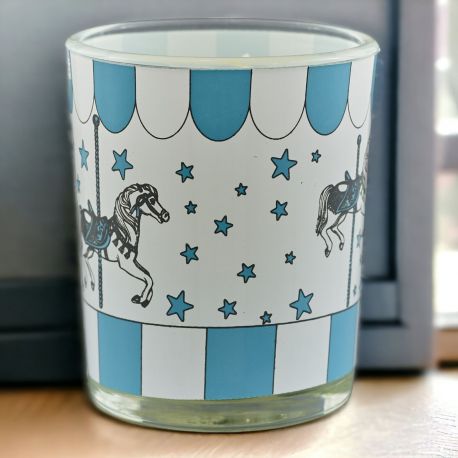 PORTA CANDELA CAROSELLO CAVALLI CELESTI - REGALA UN SOGNO!