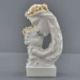 SCULTURA DA APPOGGIO MODERNA ABBRACCIO MAMMA E FIGLIO- MATERNITA'