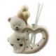 DIFFUSORE ESSENZA CON LUCE LED ORSETTO CON PALLONCINI E CUORE
