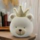 PROFUMATORE AMBIENTE ORSO CON CORONCINA D'ORO: IDEA REGALO BATTESIMO/COMUNIONE