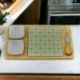 TAGLIERE BAMBOO VERDE & CERAMICA: PERFETTO PER FINGER FOOD