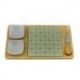 TAGLIERE BAMBOO VERDE & CERAMICA: PERFETTO PER FINGER FOOD