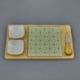 TAGLIERE BAMBOO VERDE & CERAMICA: PERFETTO PER FINGER FOOD
