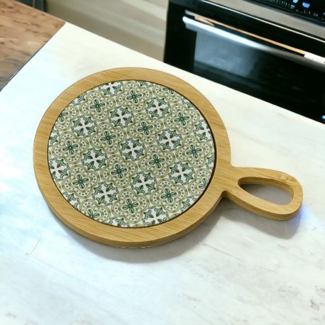 TAGLIERE VERDE: UTILE PER SALUMI E FORMAGGI, REGALO PERFETTO!