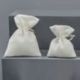 SACCHETTO CONFETTI COTONE BIANCO PER MATRIMONIO, ANNIVERSARIO & PROMESSA DI MATRIMONIO