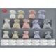SACCHETTO PORTA CONFETTI IN COTONE GRIGIO PER CONFEZIONAMENTO BOMBONIERE