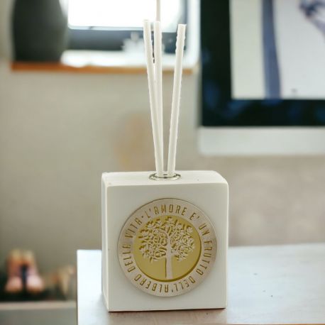 PROFUMATORE CON ALBERO DELLA VITA - UNA BOMBONIERA DI AMORE ETERNO