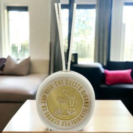 PROFUMATORE CON SIMBOLI SACRI COMUNIONE E CRESIMA